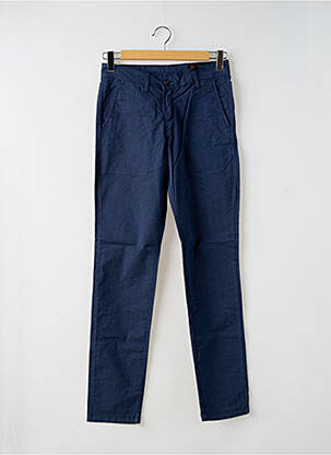 Pantalon chino buzunare albastru LA CIBLE ROUGE bărbat