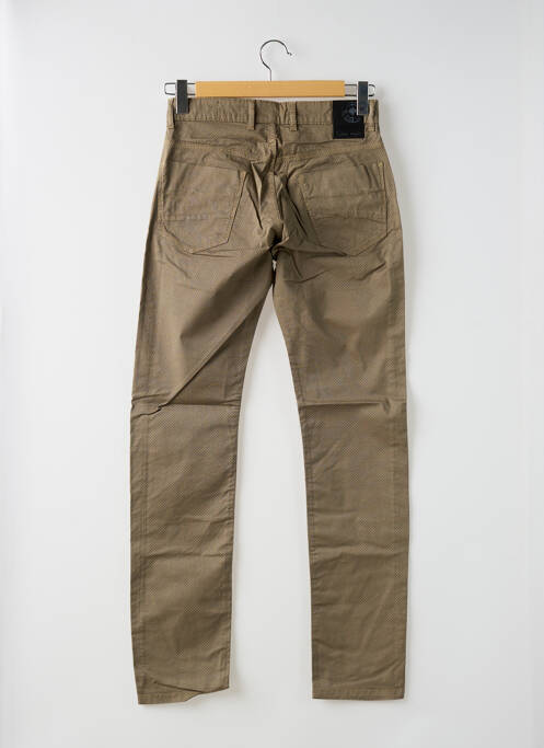 Pantalon slim bej LA CIBLE ROUGE bărbat