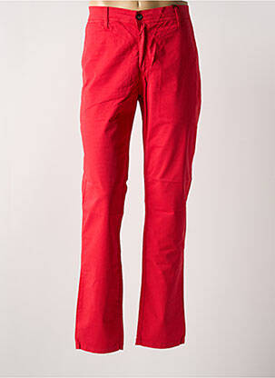 Pantalon chino buzunare roșu LA CIBLE ROUGE bărbat