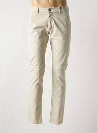 Pantalon chino buzunare bej LA CIBLE ROUGE homme