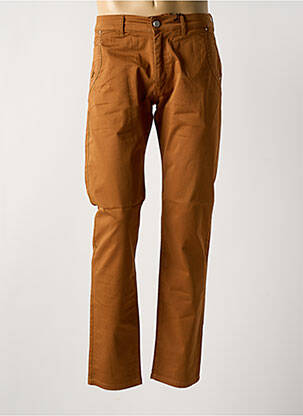 Pantalon chino buzunare maro LA CIBLE ROUGE bărbat