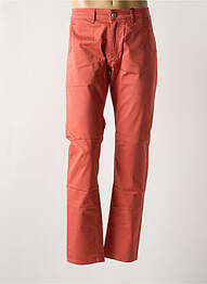 Pantalon chino buzunare portocaliu LA CIBLE ROUGE bărbat