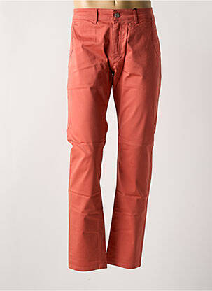 Pantalon chino portocaliu LA CIBLE ROUGE bărbat