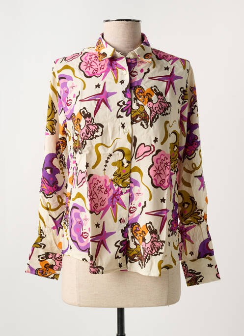 Cămașă bej LA CIBLE ROUGE femeie