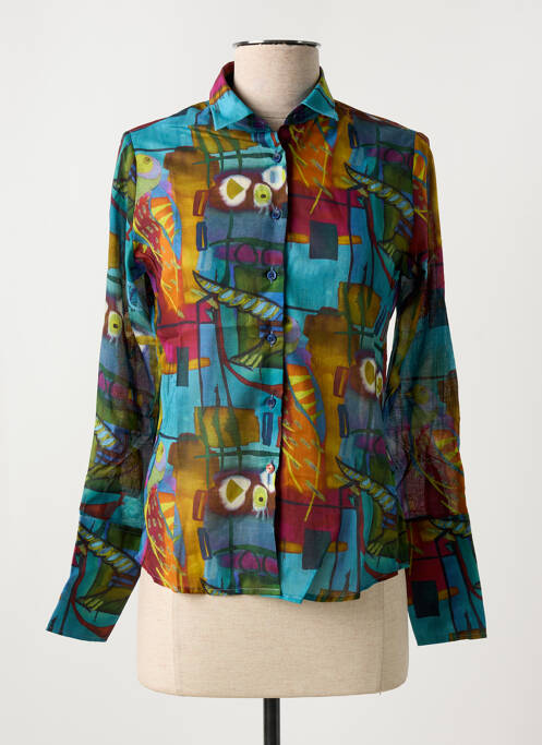 Cămașă albastru LA CIBLE ROUGE femeie