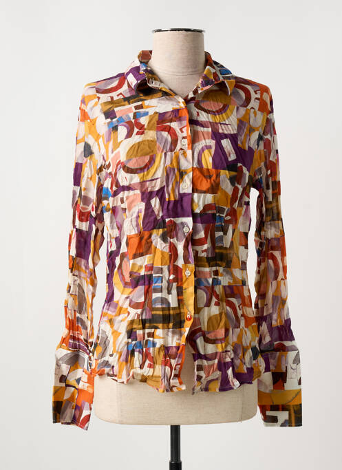 Cămașă portocaliu LA CIBLE ROUGE femeie