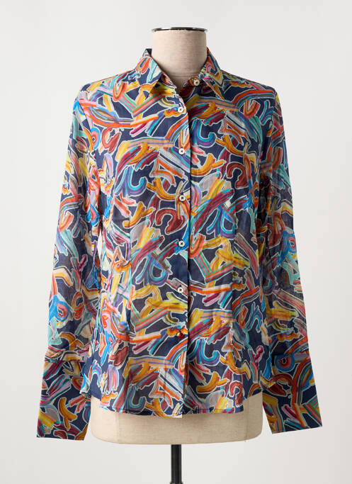 Cămașă albastru LA CIBLE ROUGE femeie