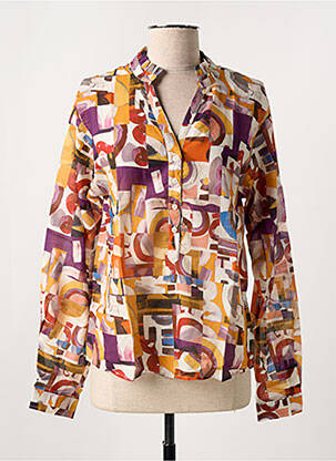 Cămașă portocaliu LA CIBLE ROUGE femeie