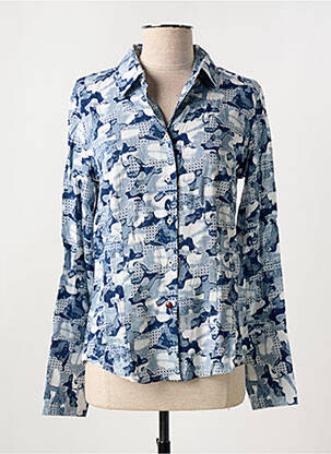 Cămașă albastru LA CIBLE ROUGE femeie