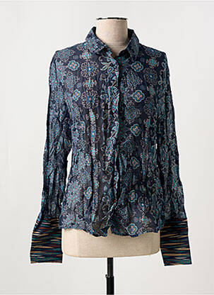 Cămașă albastru LA CIBLE ROUGE femeie