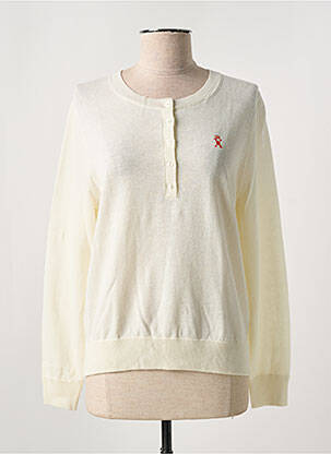 Pulover bej VICOMTEA femeie