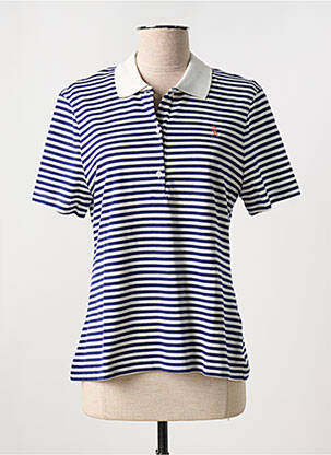 Polo albastru VICOMTEA femeie