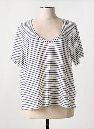 Tricou albastru VICOMTEA femeie