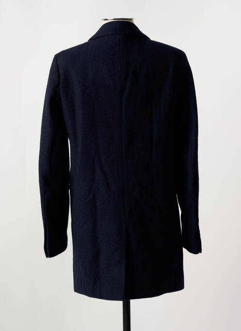 Palton lung albastru VICOMTEA bărbat