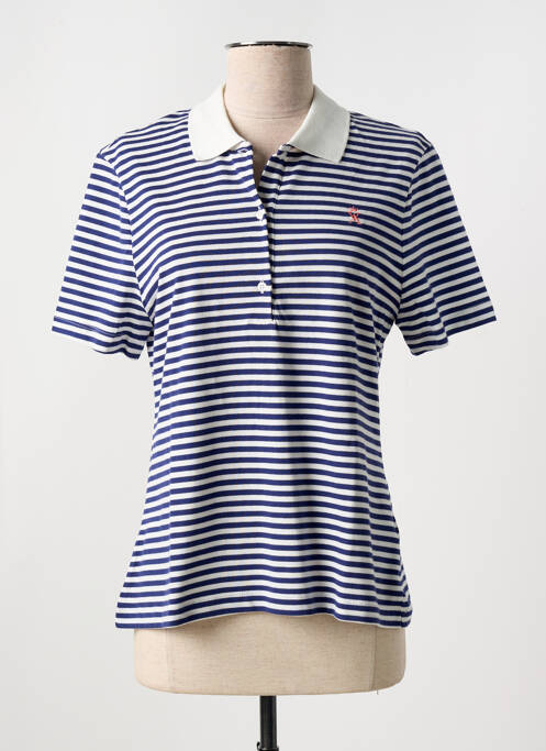 Polo albastru VICOMTEA femeie