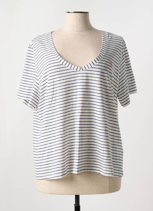 Tricou albastru VICOMTEA femeie