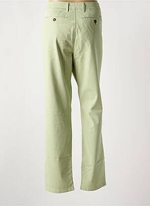Pantalon chino închidere cu fermoar sub clapetă cu nasturi verde VICOMTEA femeie