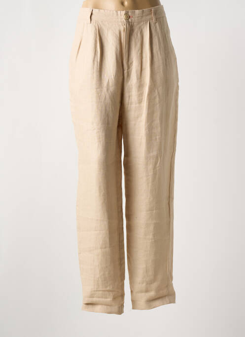 Pantalon chino bej VICOMTEA femeie