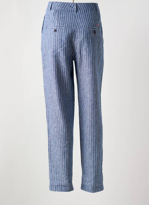 Pantalon chino albastru VICOMTEA femeie