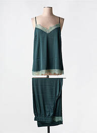 Pijama decolteu în v verde SIMONE PERELE femme