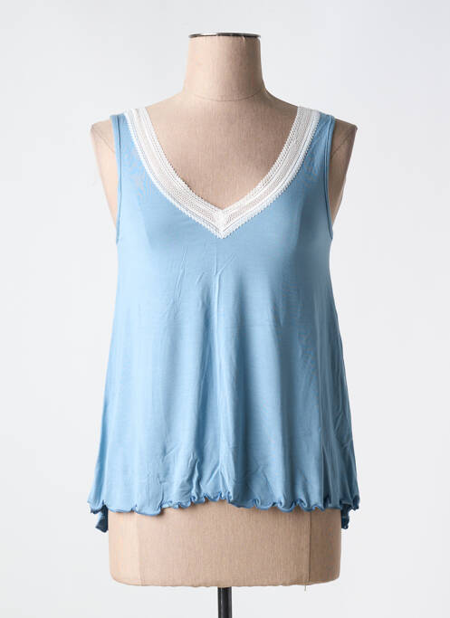 Pijama albastru SOFTY femeie