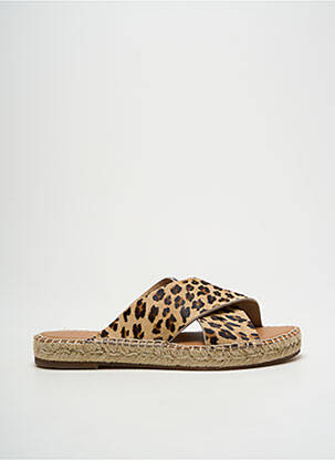 Mulete/Saboți bej ESCADRILLE femeie