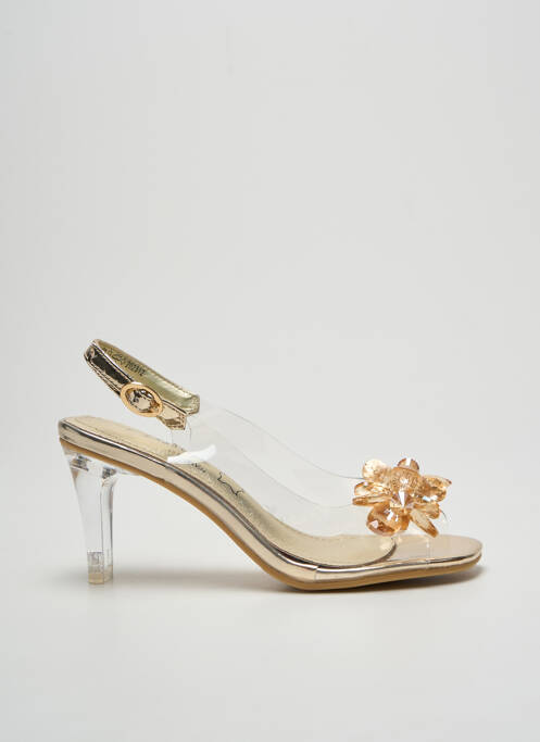 Sandale/Pantofi decupați auriu MISSTYL femeie