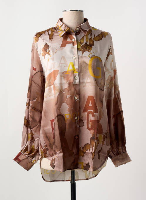 Cămașă maro LA CIBLE ROUGE femeie