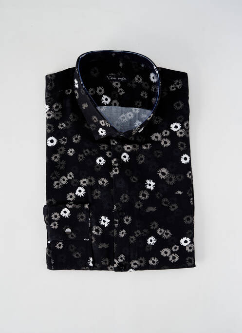 Cămașă cu mâneci lungi negru LA CIBLE ROUGE bărbat