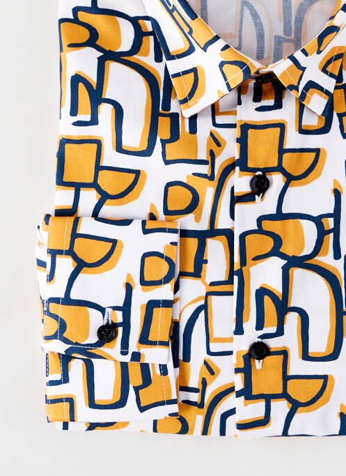 Cămașă cu mâneci lungi alb LA CIBLE ROUGE bărbat