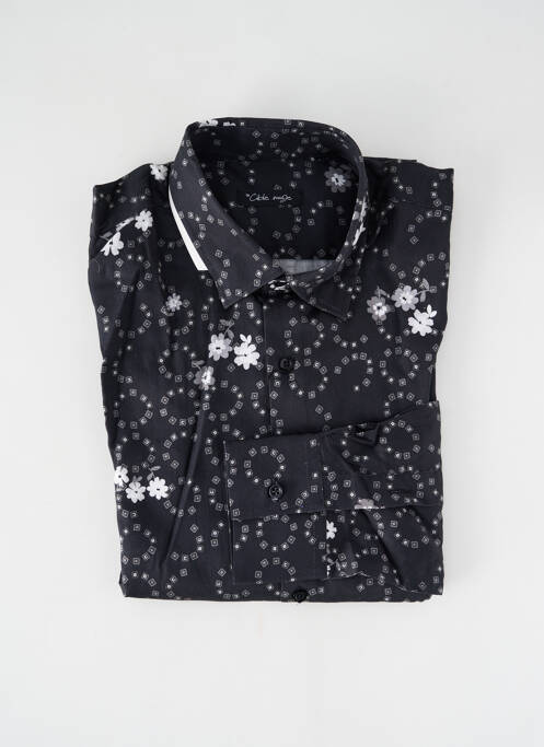 Cămașă cu mâneci lungi negru LA CIBLE ROUGE bărbat