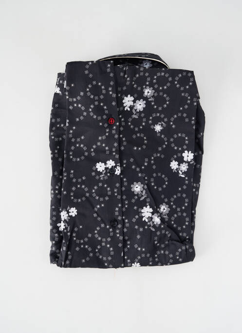 Cămașă cu mâneci lungi negru LA CIBLE ROUGE bărbat