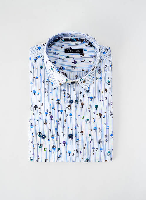 Cămașă cu mâneci lungi alb LA CIBLE ROUGE bărbat