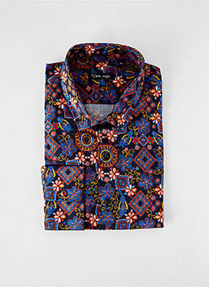 Cămașă cu mâneci lungi negru LA CIBLE ROUGE bărbat