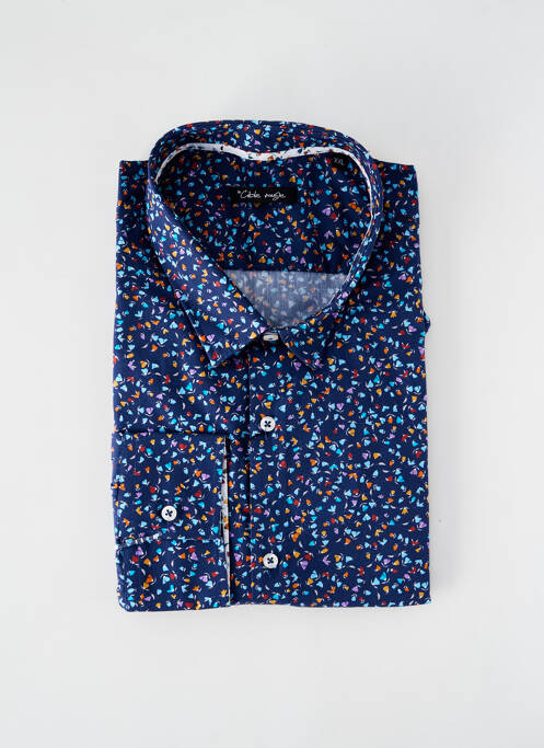 Cămașă cu mâneci lungi albastru LA CIBLE ROUGE bărbat