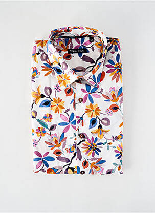 Cămașă cu mâneci lungi alb LA CIBLE ROUGE bărbat