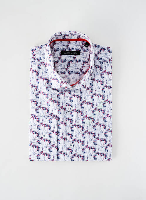 Cămașă cu mâneci lungi alb LA CIBLE ROUGE bărbat