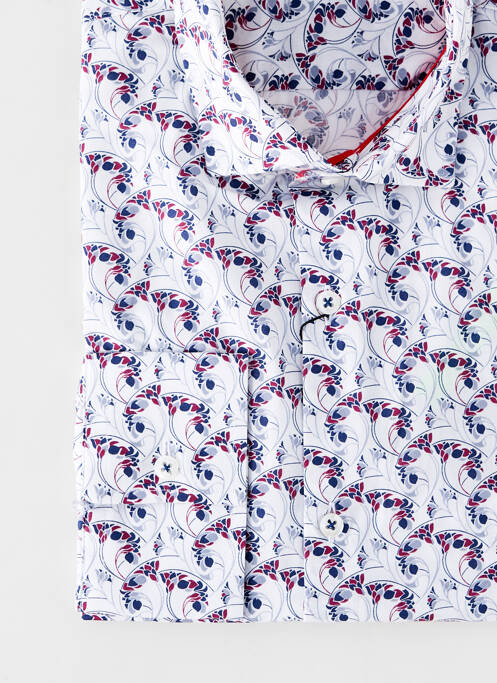 Cămașă cu mâneci lungi alb LA CIBLE ROUGE bărbat