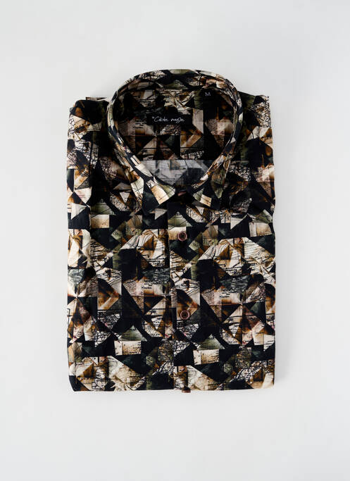 Cămașă cu mâneci lungi negru LA CIBLE ROUGE bărbat