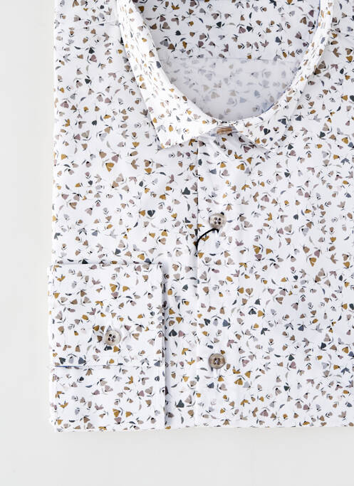 Cămașă cu mâneci lungi alb LA CIBLE ROUGE bărbat