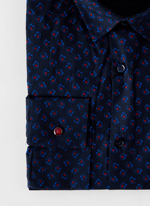 Cămașă cu mâneci lungi albastru LA CIBLE ROUGE bărbat