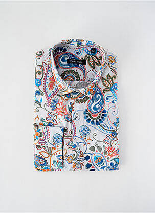 Cămașă cu mâneci lungi alb LA CIBLE ROUGE bărbat