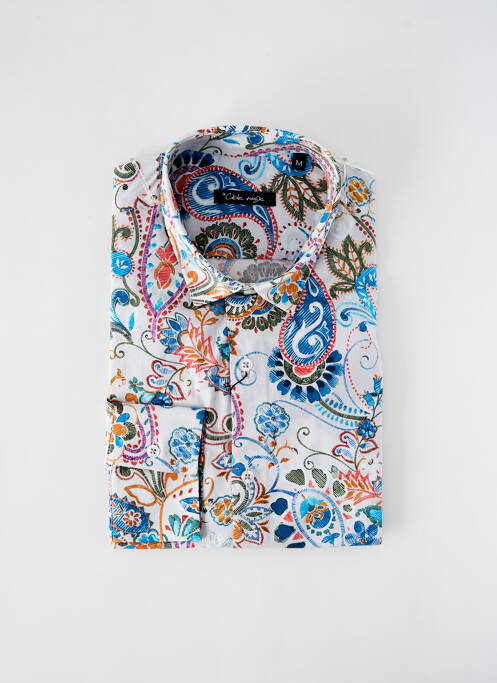 Cămașă cu mâneci lungi alb LA CIBLE ROUGE bărbat