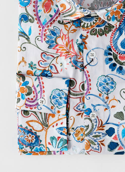 Cămașă cu mâneci lungi alb LA CIBLE ROUGE bărbat