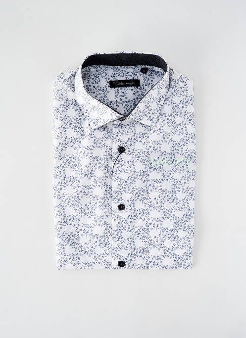 Cămașă cu mâneci lungi alb LA CIBLE ROUGE bărbat