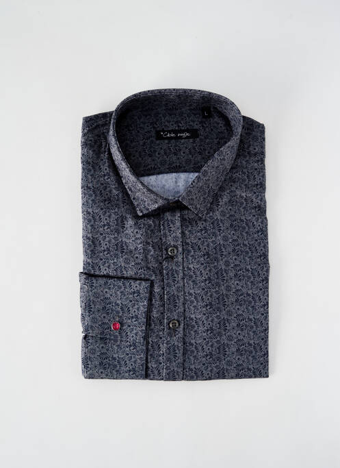 Cămașă cu mâneci lungi gri LA CIBLE ROUGE bărbat