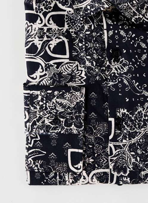 Cămașă cu mâneci lungi negru LA CIBLE ROUGE bărbat