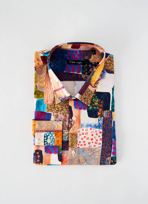 Cămașă cu mâneci lungi portocaliu LA CIBLE ROUGE bărbat