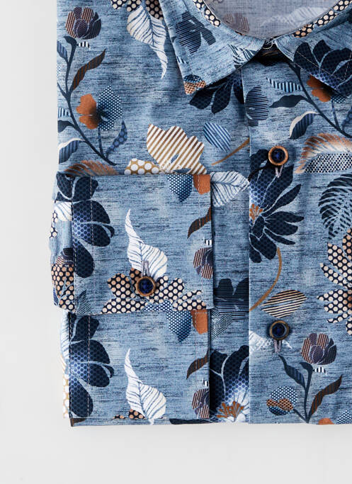 Cămașă cu mâneci lungi albastru LA CIBLE ROUGE bărbat