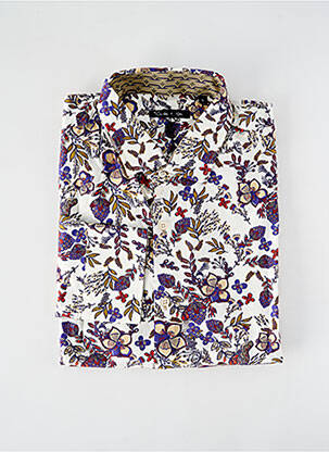 Cămașă cu mâneci lungi alb LA CIBLE ROUGE bărbat